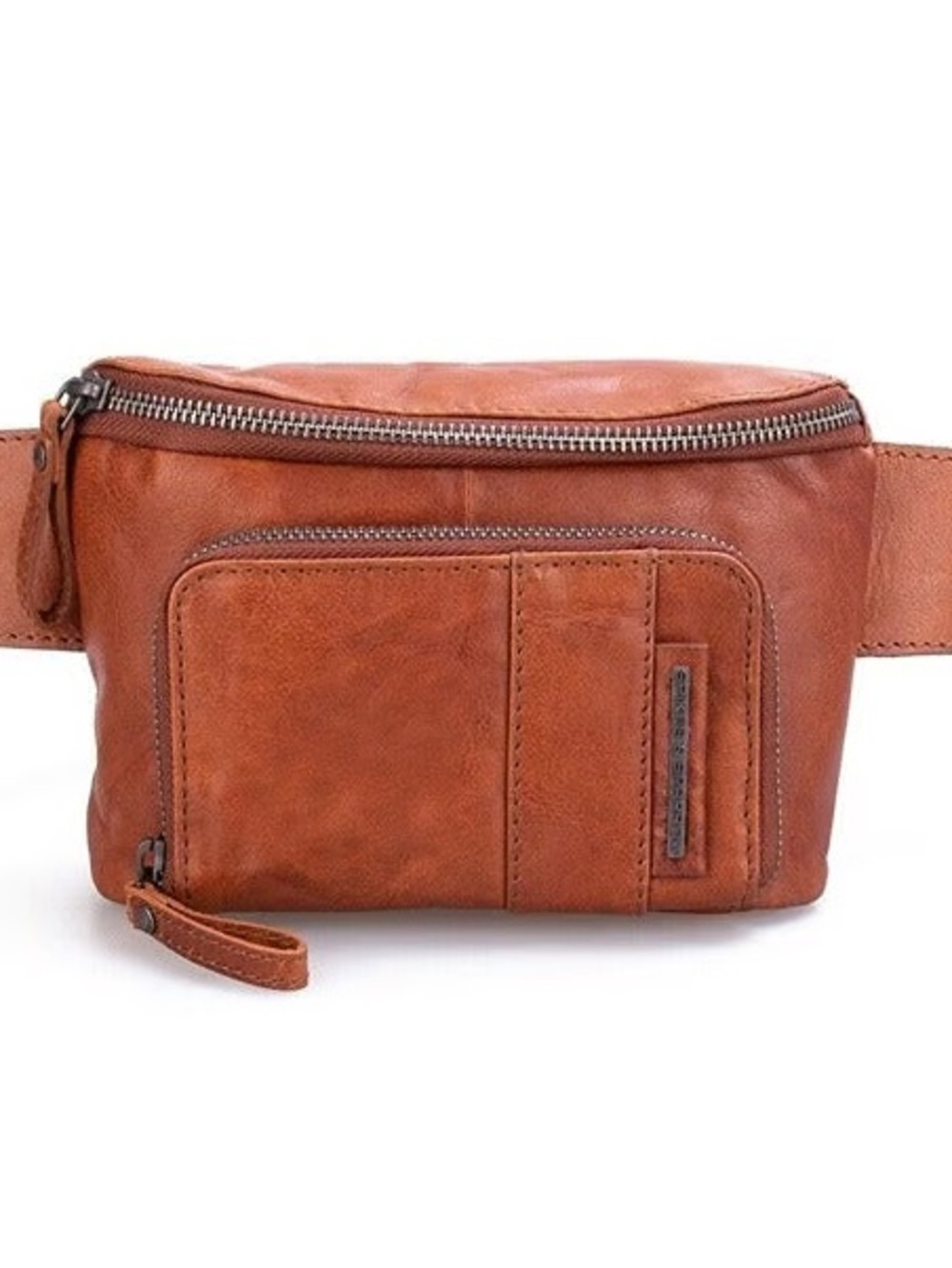 Spikes And Sparrow Brown Leather Fanny Pack Adjustable‎ 
 Leather Bag